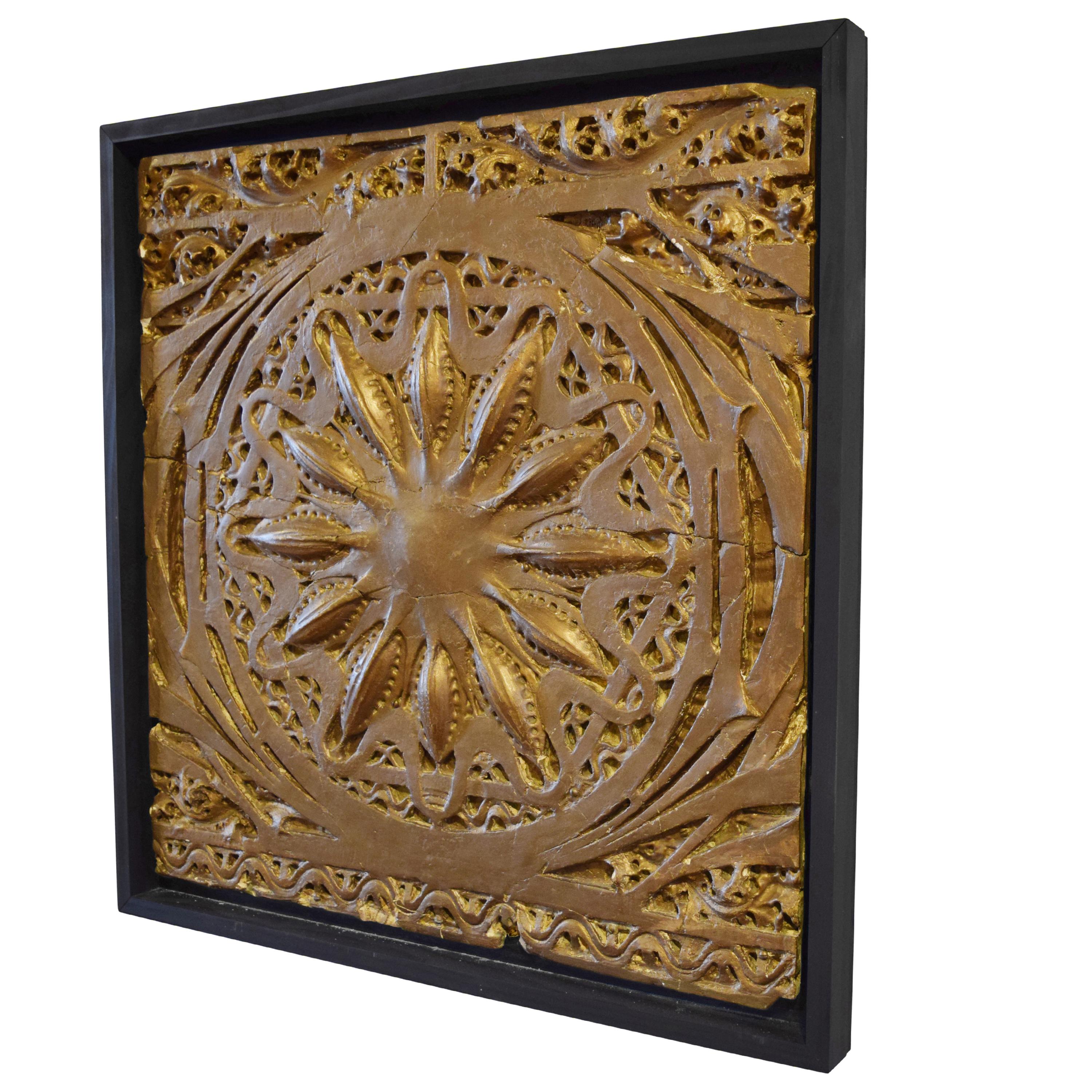 A Louis Sullivan Designed Panel from the Garrick Theater by Adler & Sullivan 29.5" W x .5" D x 30.25" H — United States, 1891