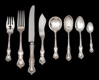 An American Silver Flatware Service