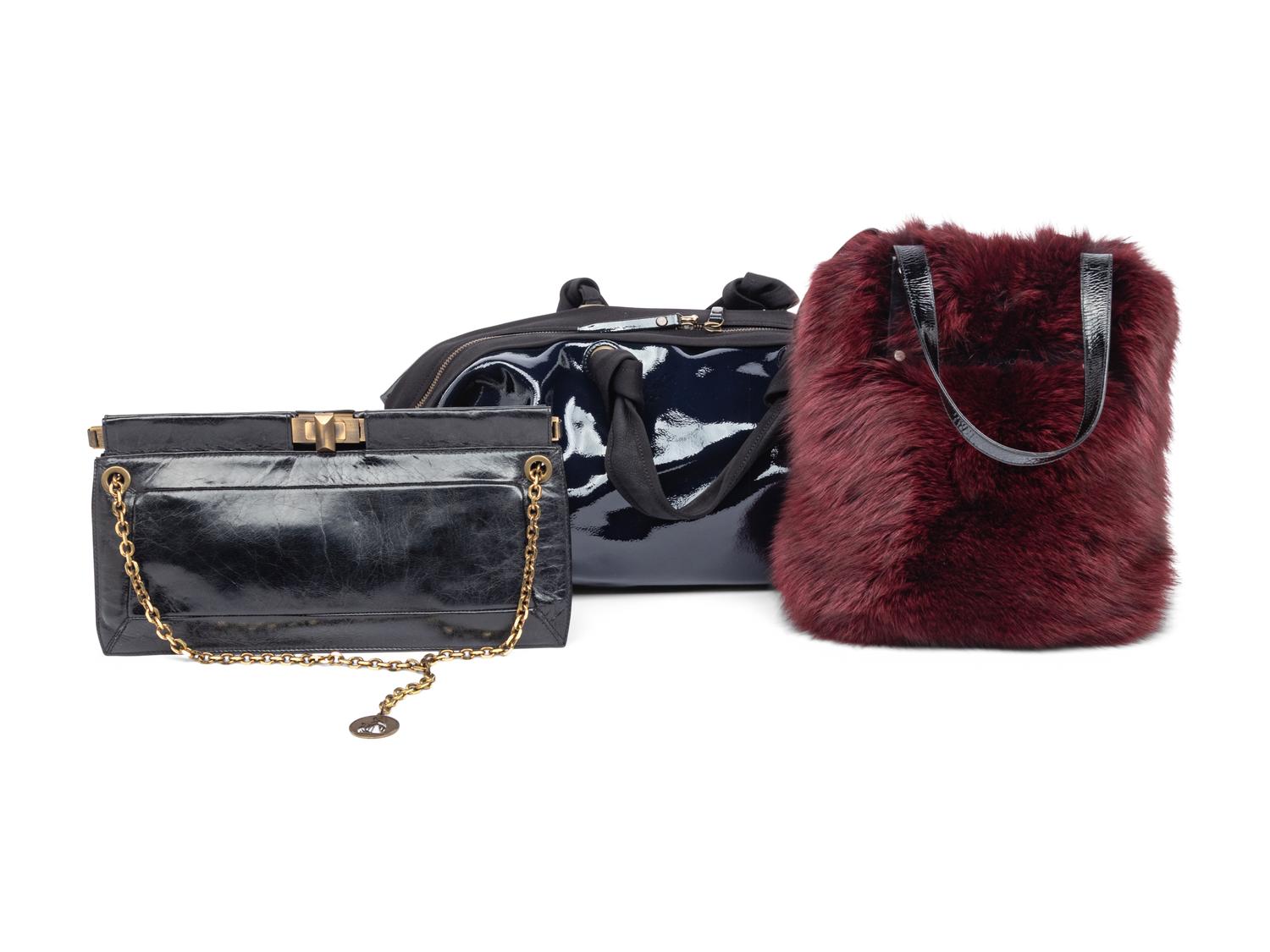 Lanvin & Kieselstein-Cord, Three Bags