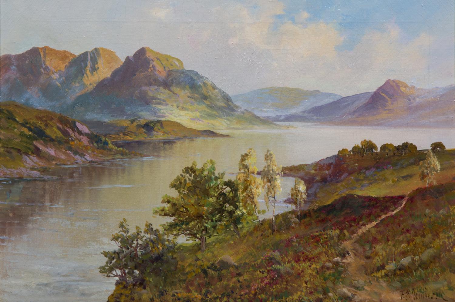 Francis E. Jamieson, (British, 1895-1950), River through the Mountains