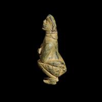 A Parthian Bronze Seated Figure