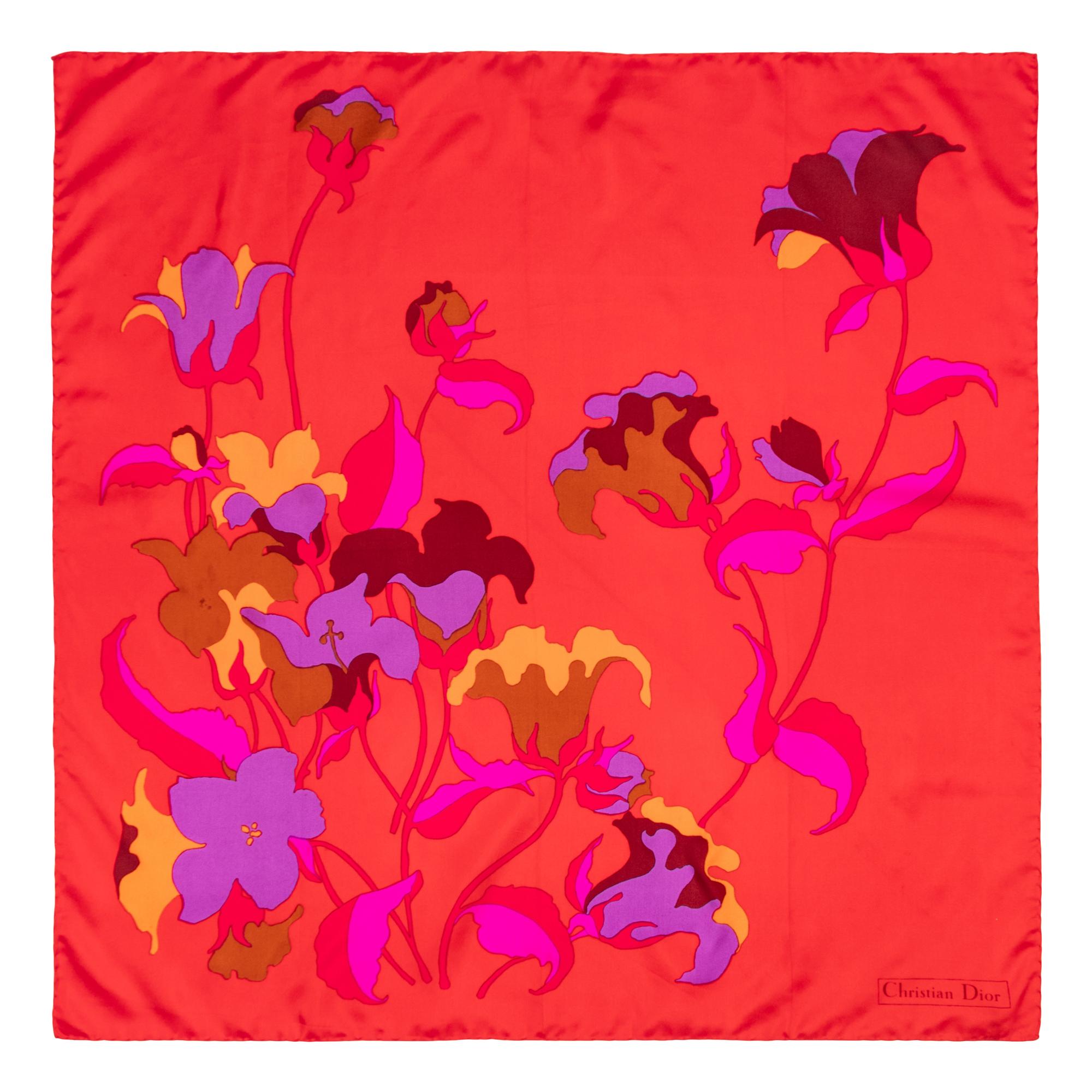 Seven Designer Silk Scarves