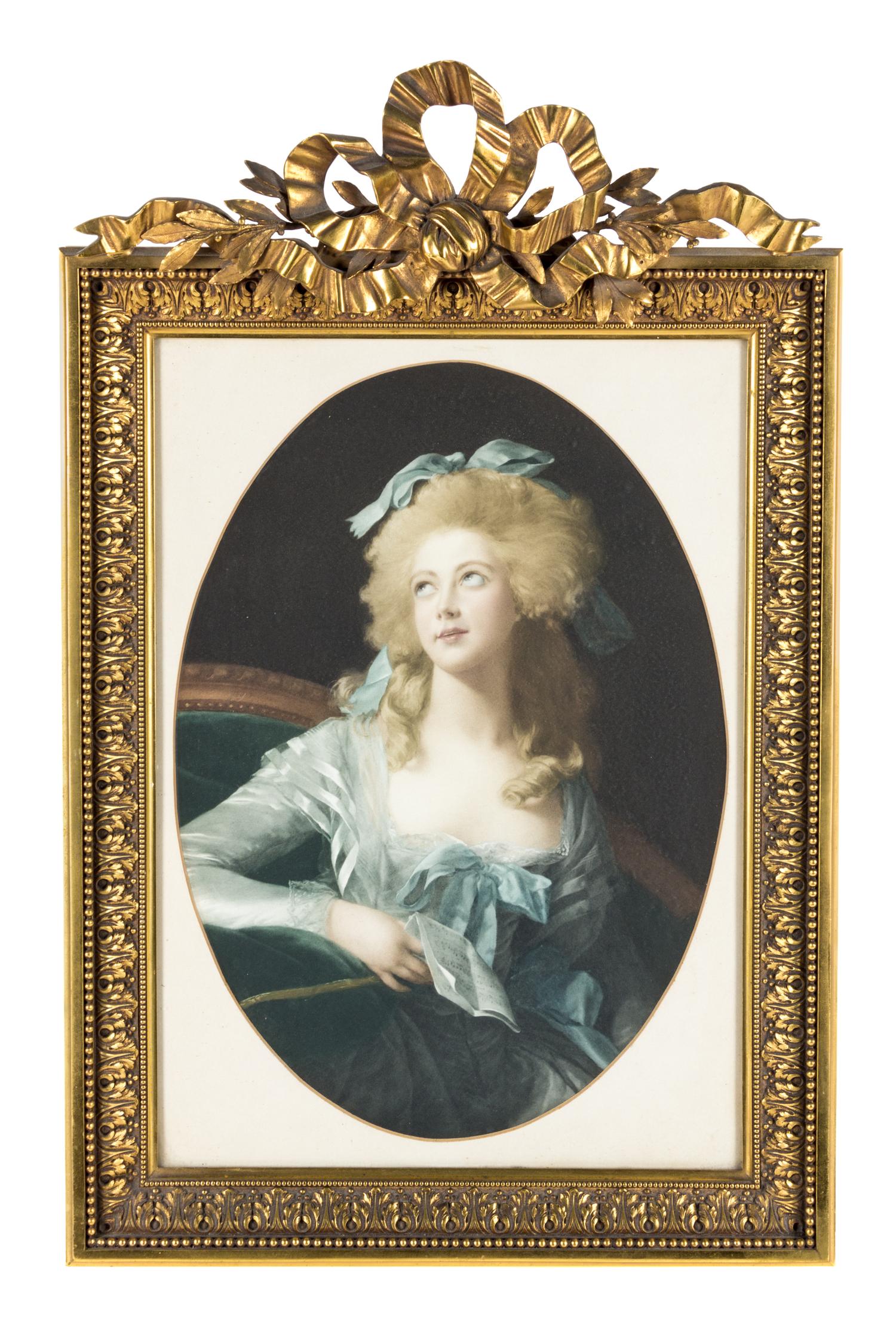 A French Gilt Bronze Frame Heights 19 1/2 x width 12 1/2 inches. — 19TH/20TH CENTURY