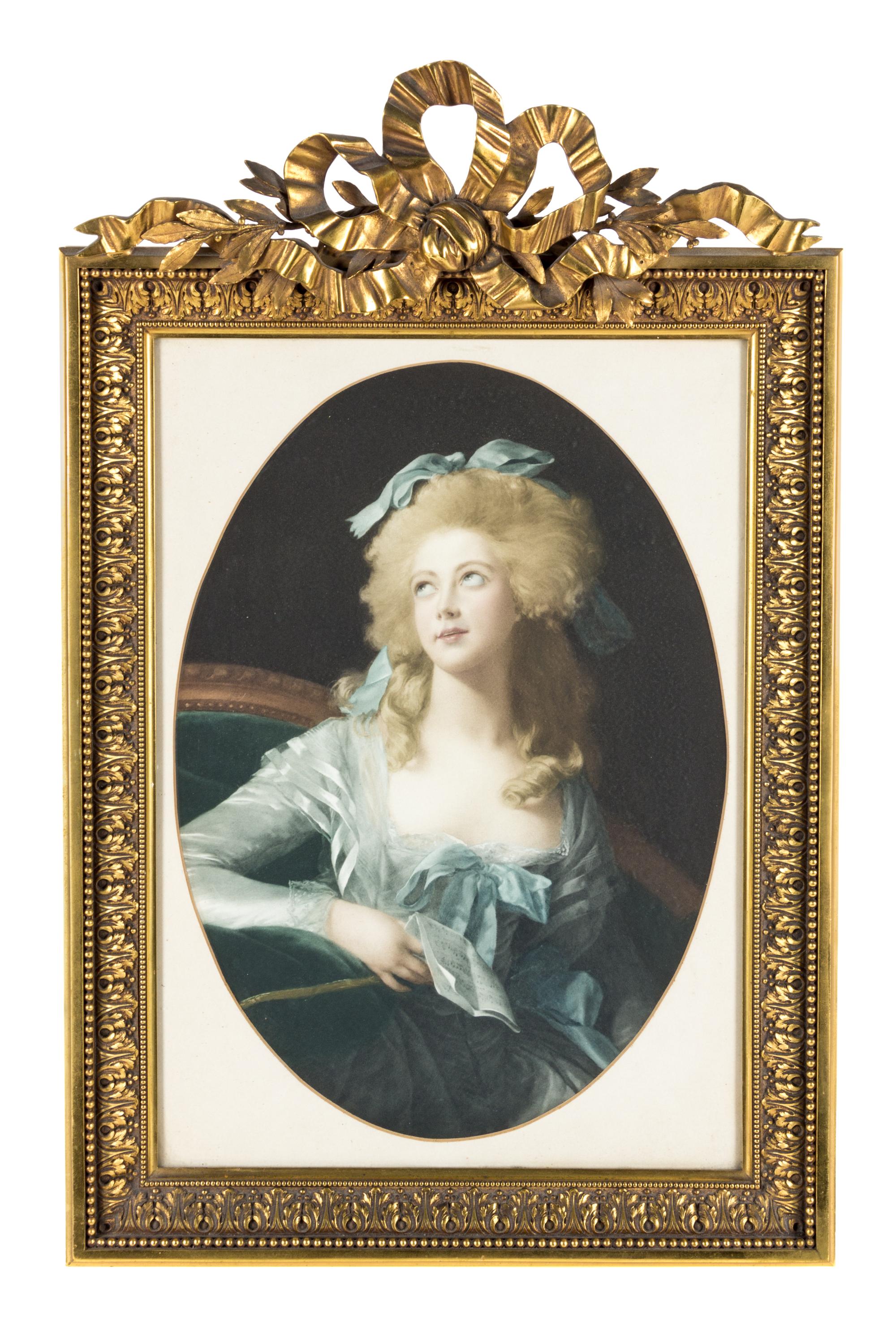A French Gilt Bronze Frame Heights 19 1/2 x width 12 1/2 inches. — 19TH/20TH CENTURY