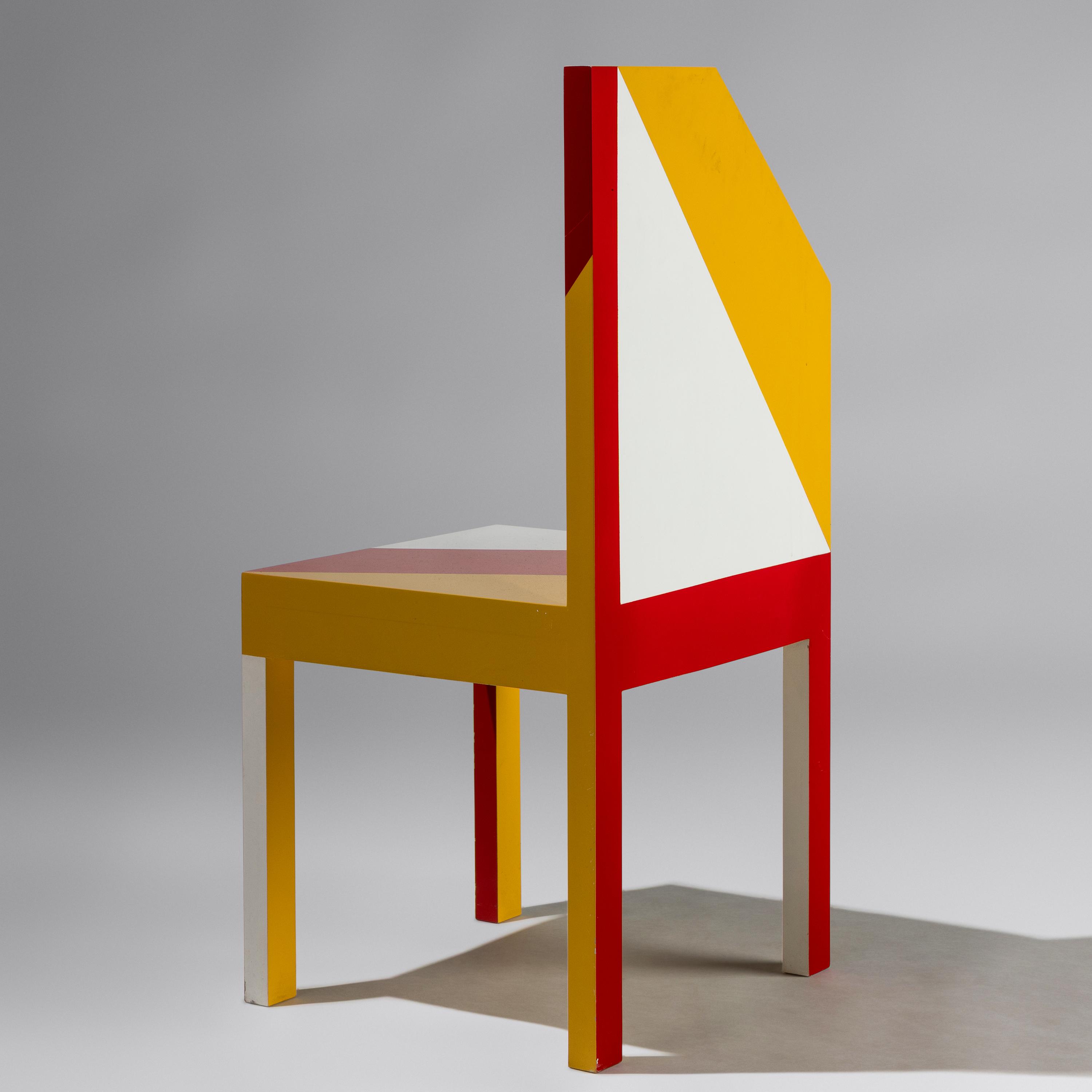 Oiseau r are chair, 1983