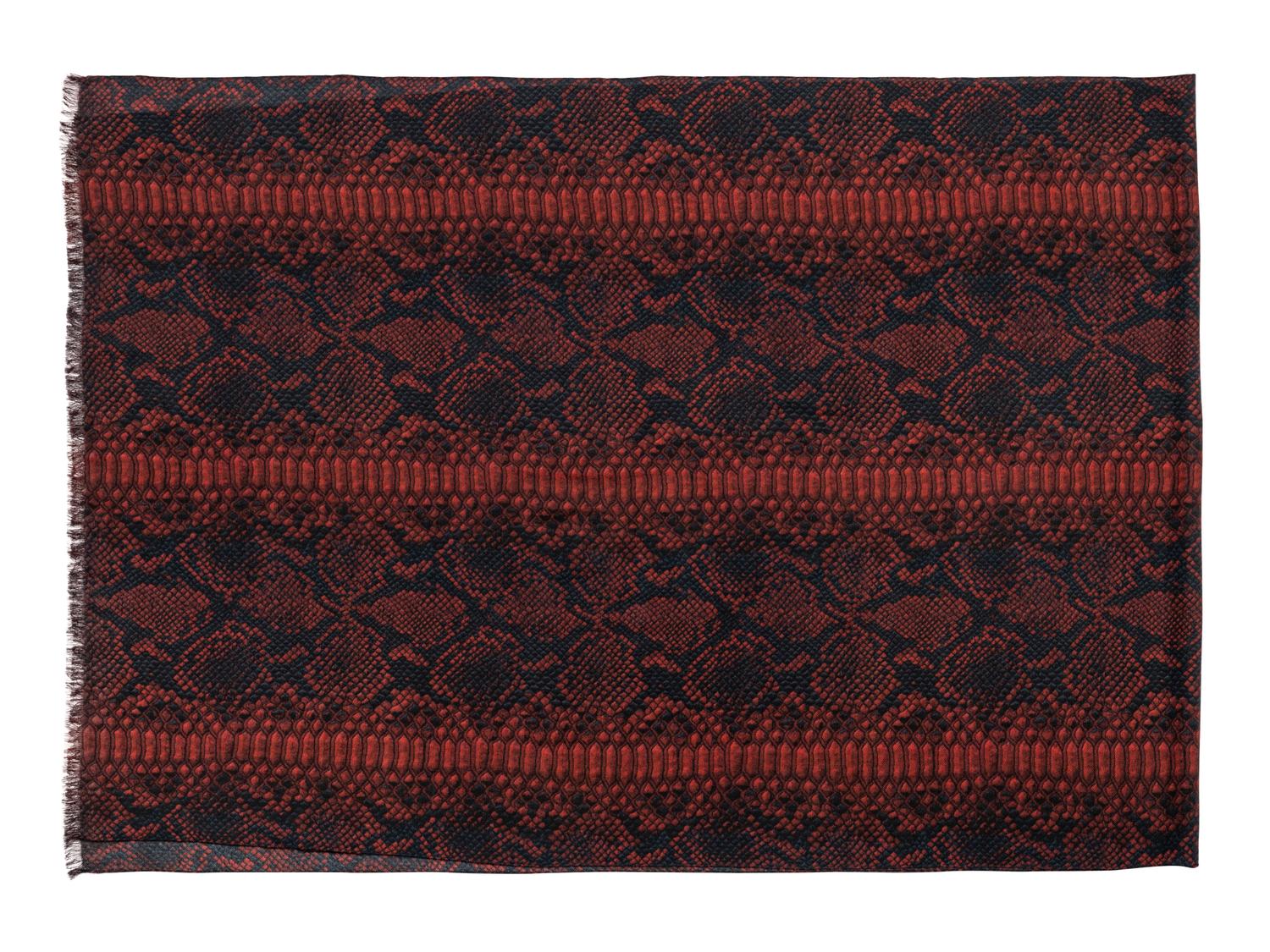Seven Designer Scarves: One Brunello Cucinelli, Two Eskandar, One Akris, One Hermès, One Loro Piana, One Yves Saint Laurent Rive Gauche