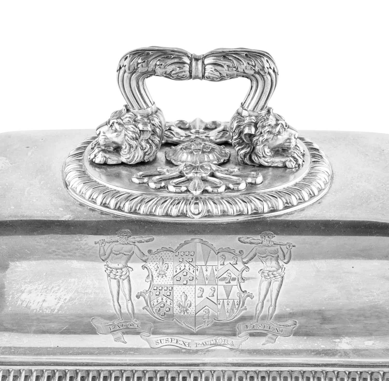 A Paul Storr Silver Covered Entrée Dish