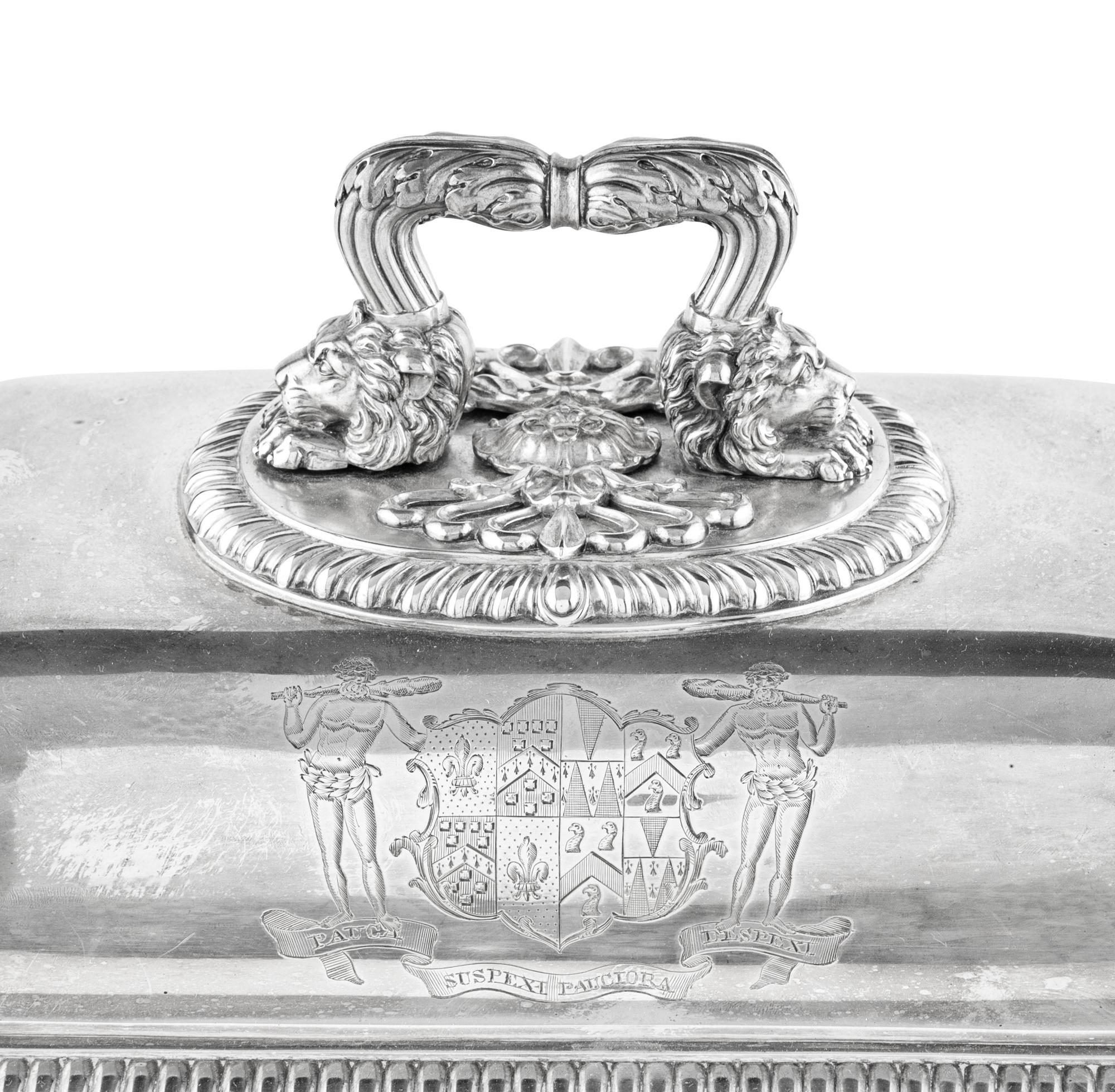 A Paul Storr Silver Covered Entrée Dish