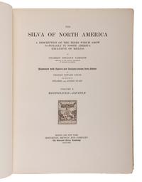[NATURAL HISTORY]. SARGENT, Charles Sprague (1841-1927). The Silva of North America. Boston and New York: Houghton Mifflin Company, 1892-1902.