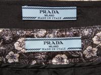 PRADA, FLORAL BROCADE ENSEMBLE