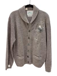 Five H Bar C Bronc-Shawl Wool Sweaters with horse and rope embellishments