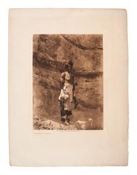 [NATIVE AMERICANS]. CURTIS, Edward (1868-1952). A group of 3 photogravures, comprising: