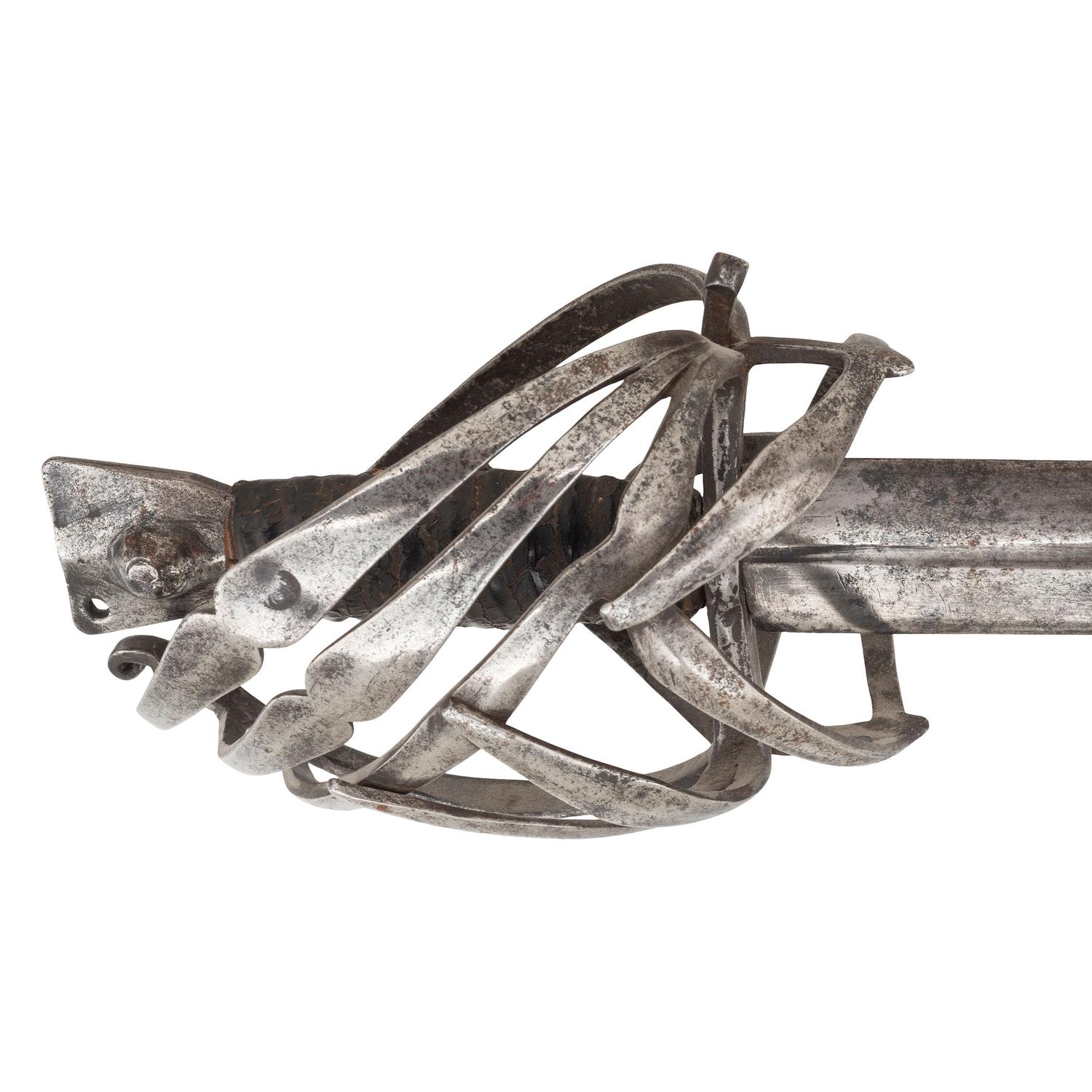 Venetian Schiavona Basket Hilt Broadsword