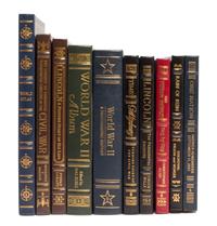 (EASTON PRESS) 19 vols. pertaining to biography, military history and art history. All 4to-large 8vo. Norwalk, CT, various dates.