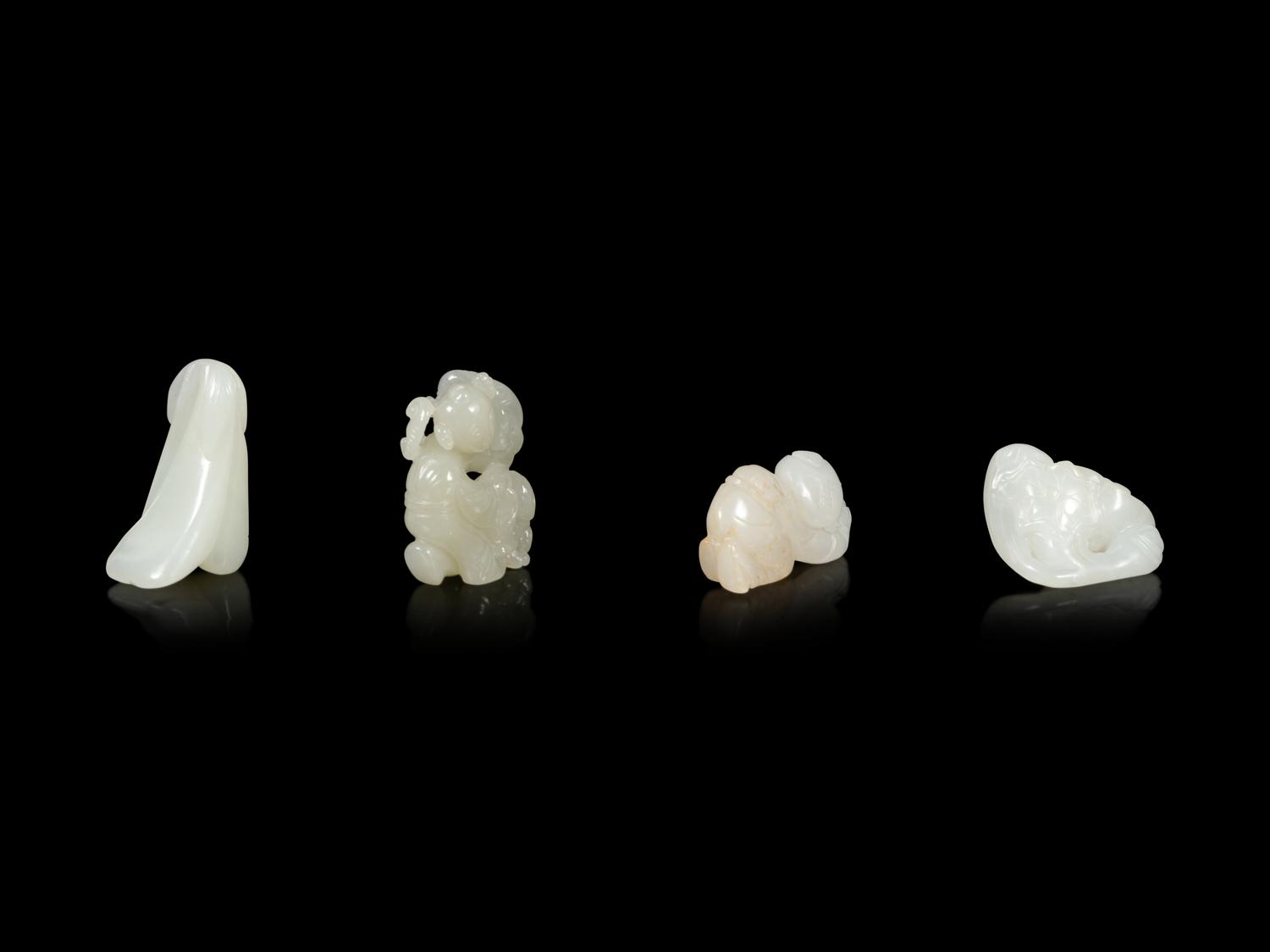 Four Chinese Jade Carvings