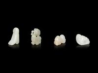 Four Chinese Jade Carvings