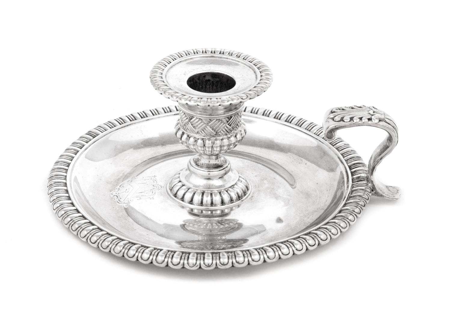 A Paul Storr George III Silver Chamberstick