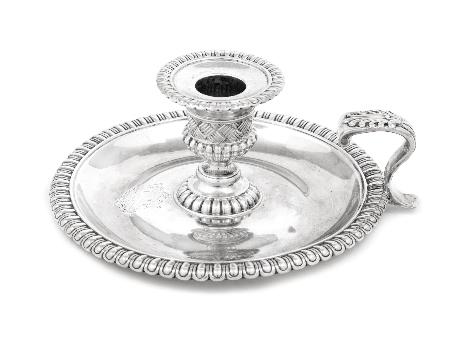 A Paul Storr George III Silver Chamberstick