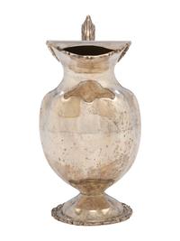 A Silver Water Pitcher