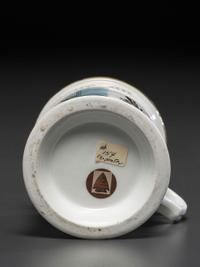 A Plumber's Porcelain Occupational Shaving Mug