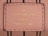 LOUIS VUITTON, PINK EMPREINTE SPEEDY BANDOULIERE 25 NM