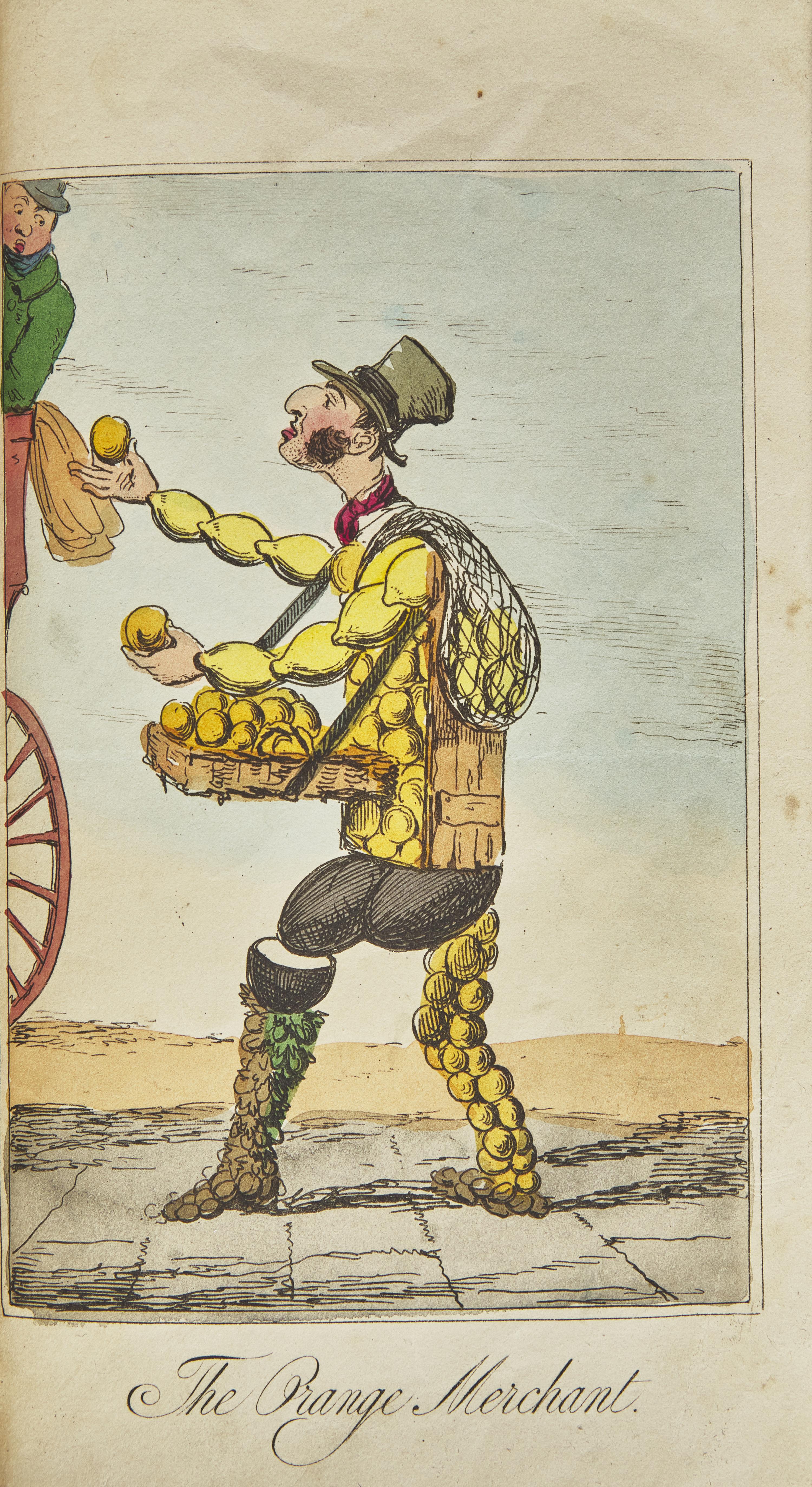 [Cries of London] Figures of Fun; or, Comical Pictures, and Droll Verses, For Little Girls and Boys