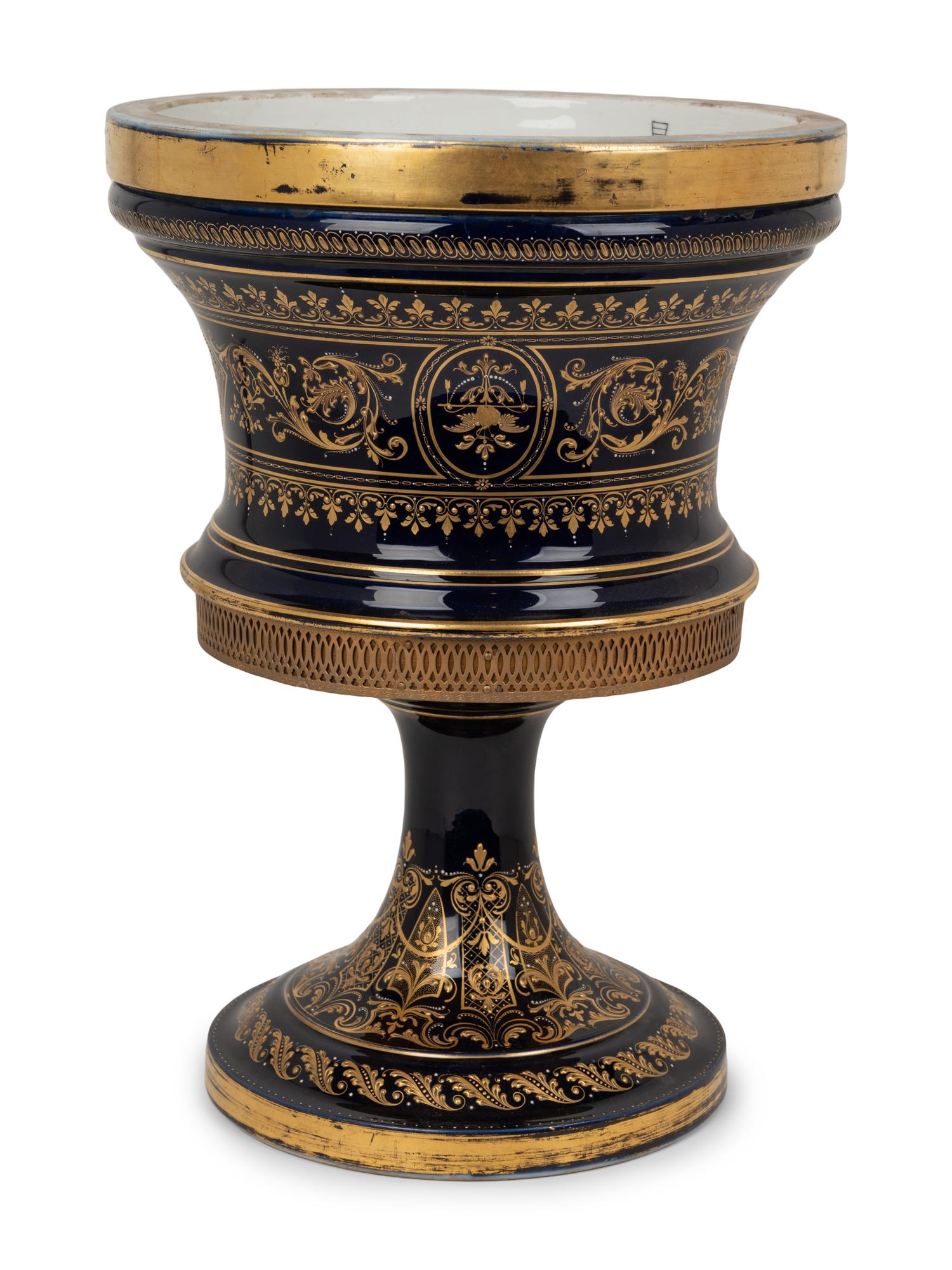A Vienna Porcelain Urn