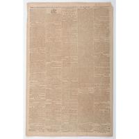 Virginia Argus , Rare 1804 Newspaper Featuring Advertisement for Slavery Auction at the Raleigh Tavern, Williamsburg