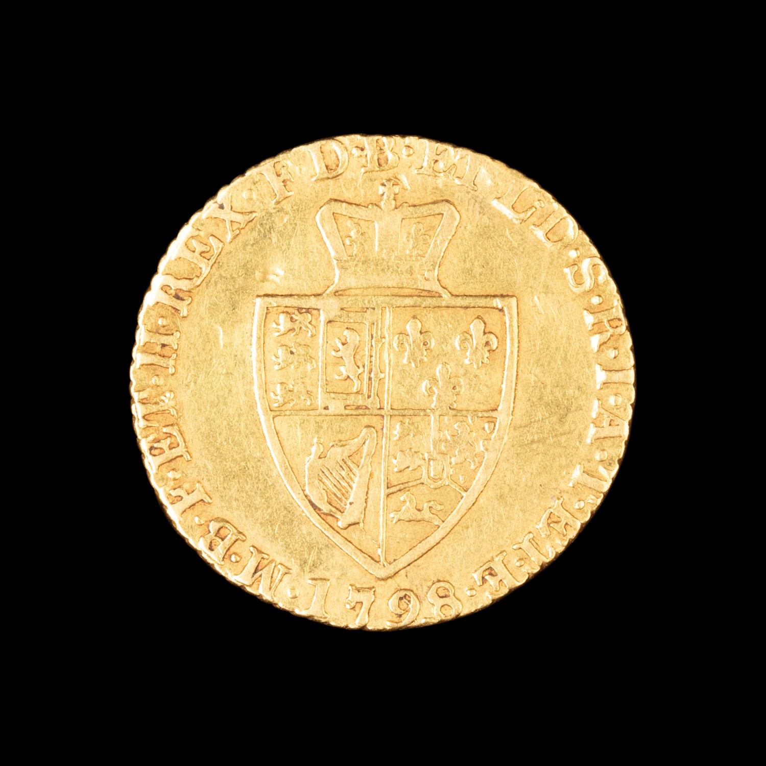 [GREAT BRITAIN] George III 1798 Half-Guinea