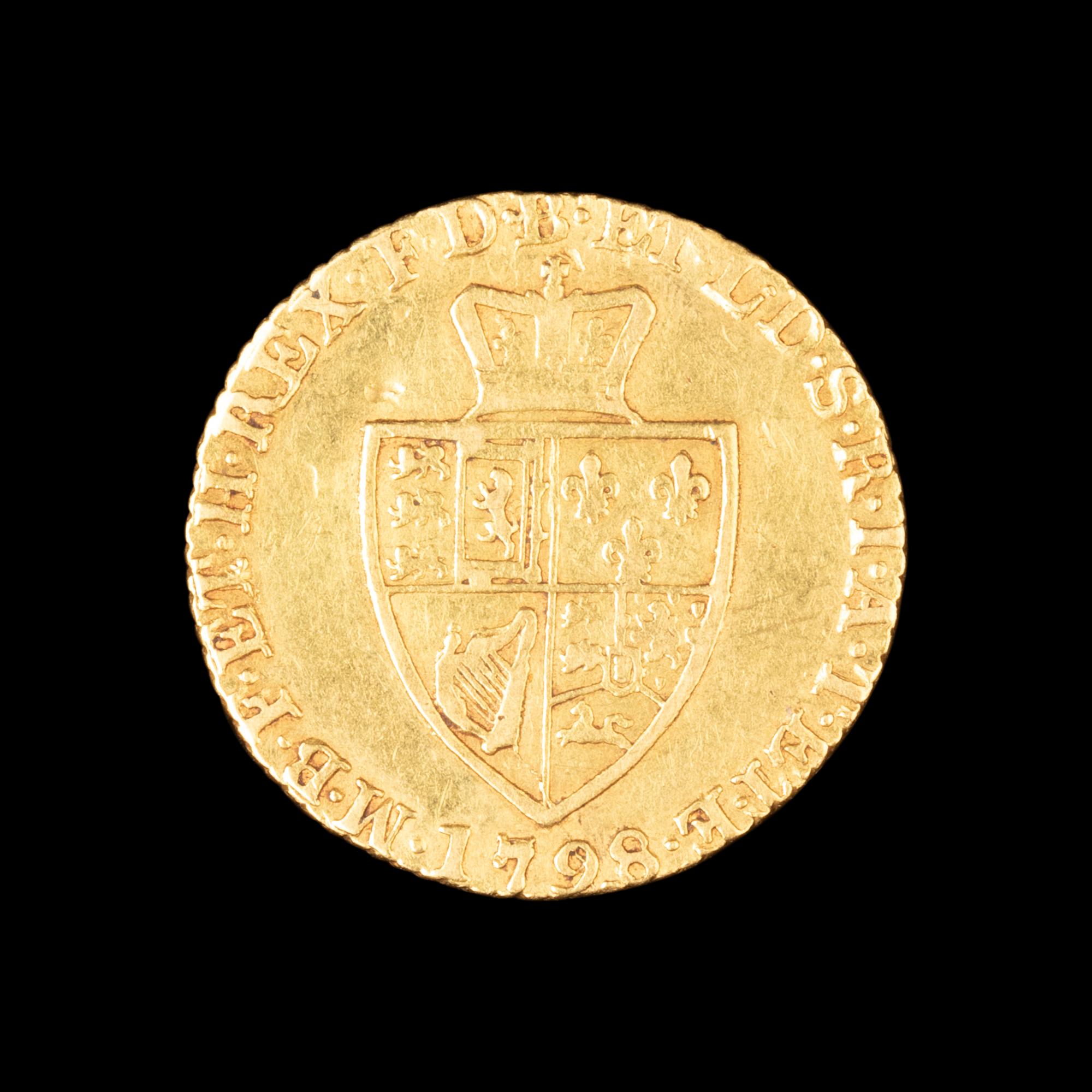 [GREAT BRITAIN] George III 1798 Half-Guinea