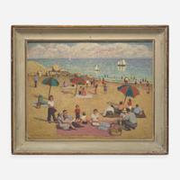 Emma Fordyce MacRae (American, 1887–1974) Beach