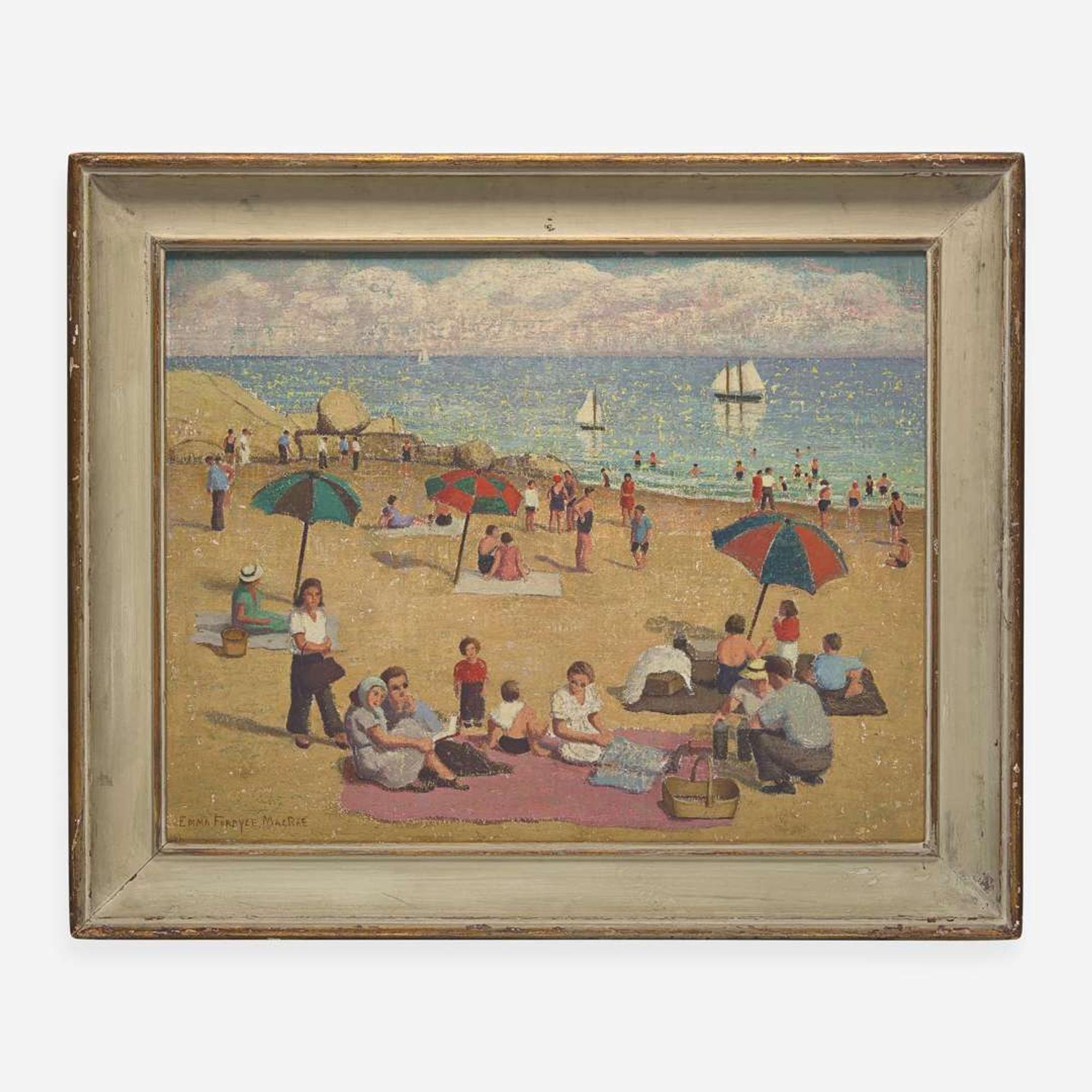 Emma Fordyce MacRae (American, 1887–1974) Beach