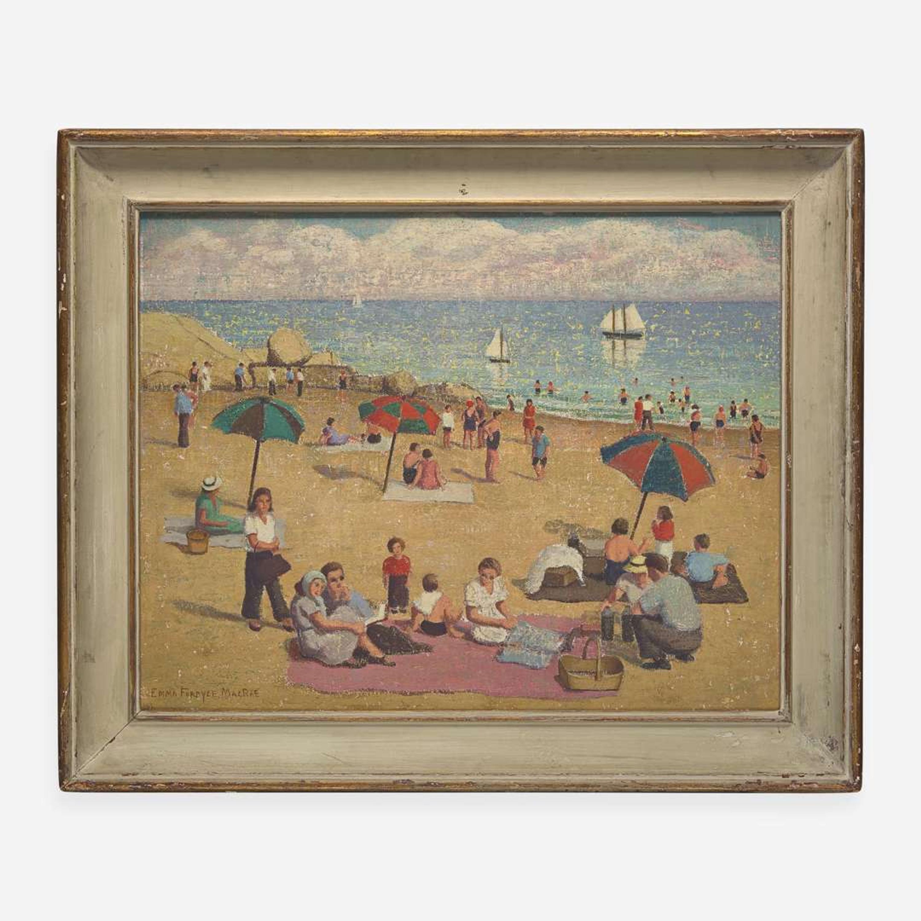 Emma Fordyce MacRae (American, 1887–1974) Beach