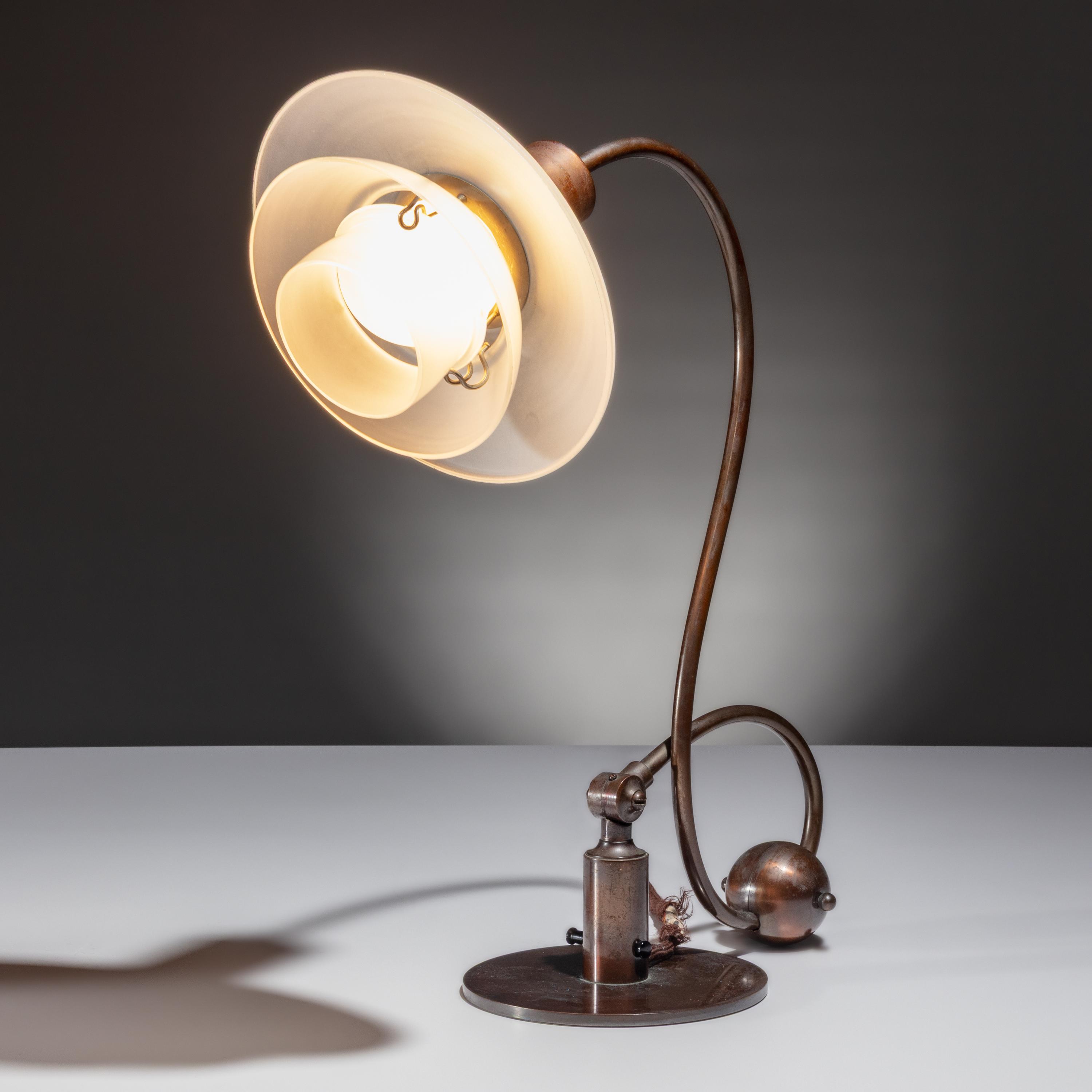 Poul Henningsen — Piano Lamp, with type 2/2 Shades