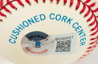 A Yogi Berra Signed Autograph Baseball (Beckett Authentication Services BAS Certified),