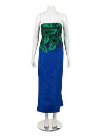 Four Designer Dresses; One Badgley Mishka, One Oscar de la Renta, One Valentino, One Giambatistta Valli, 1990s-2010s