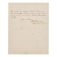[Native-Americana] [Sitting Bull] Autograph Letter, Signed by Captain Edmond G. Fechet of the 8th U.S. Cavalry Offering an Account of the Encounter that Ended with the Death of the Famed Lakota Warrior, Sitting Bull, 1890