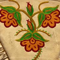 Embroidered Hide Gauntlets