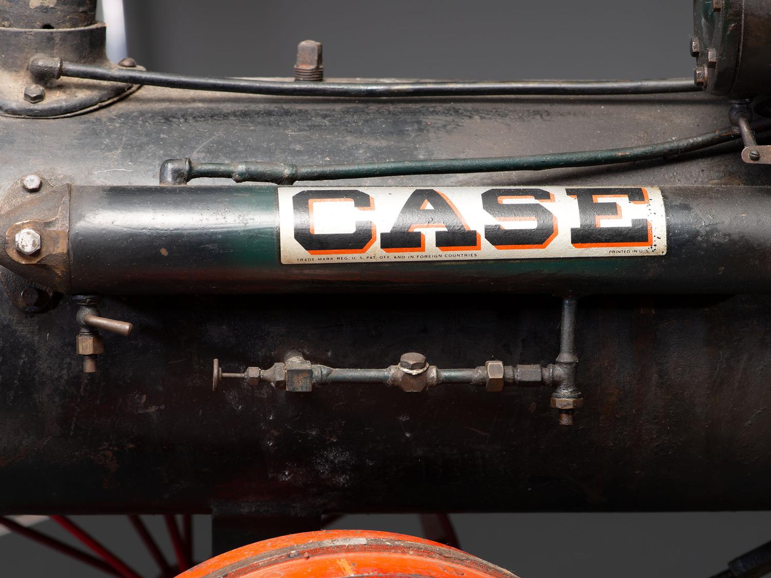 A Case Scale Model Steam Tractor