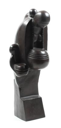 After Frank Lloyd Wright Height 11 1/2 x width 5 1/2 inches — (American, 1869-1959)