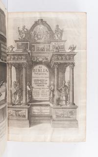 [BIBLE, Polyglot]. Biblia sacra polyglotta . Edited by Brian Walton. London: Thomas Roycroft, 1655-57.