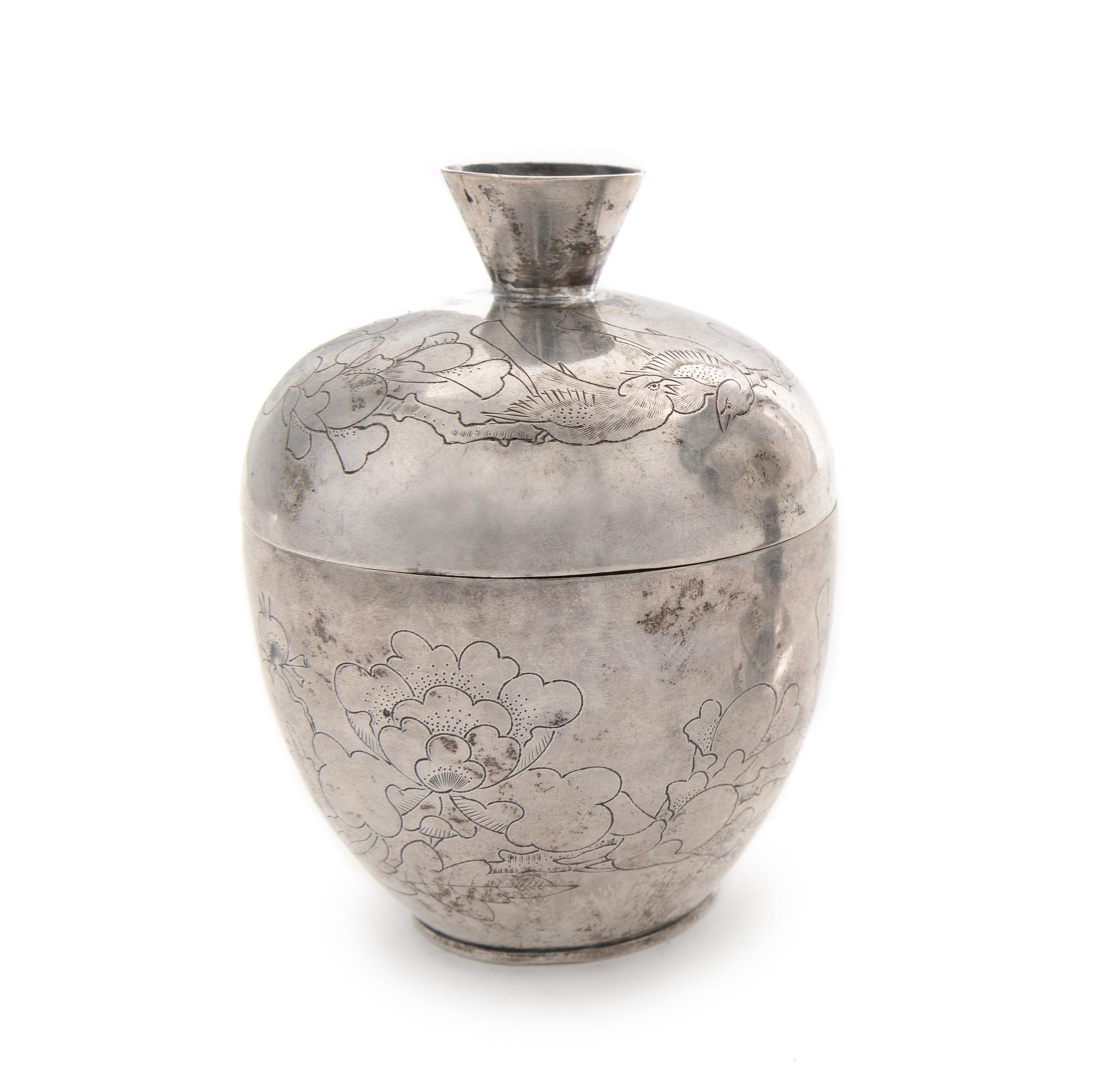Two Chinese Export Silver Wares