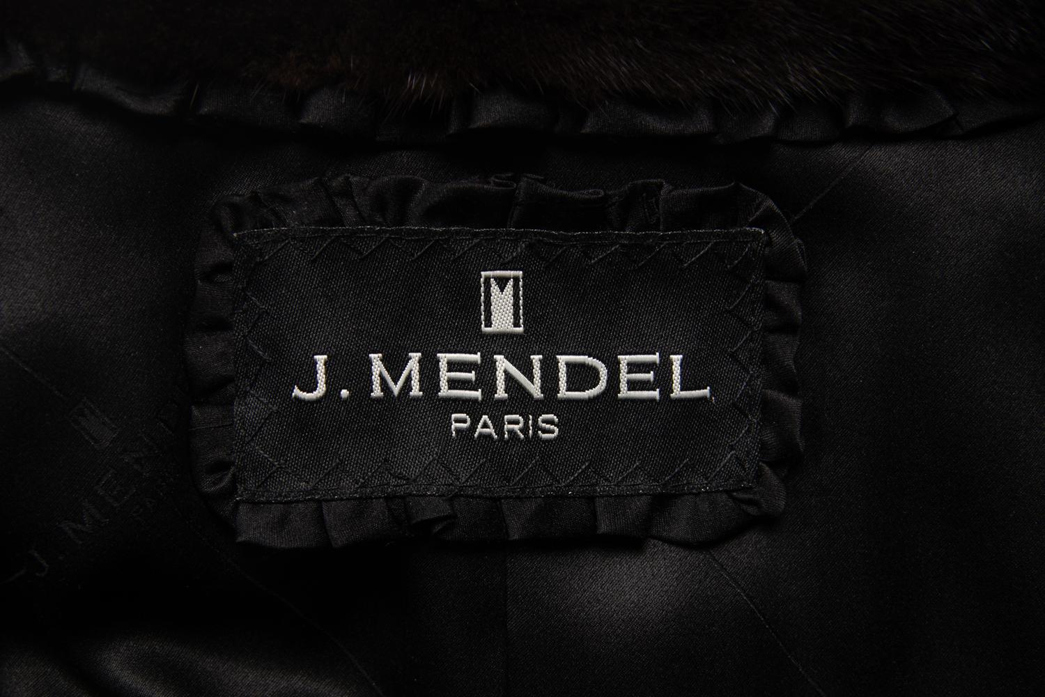J. Mendel Ranch Mink Full-Length Coat