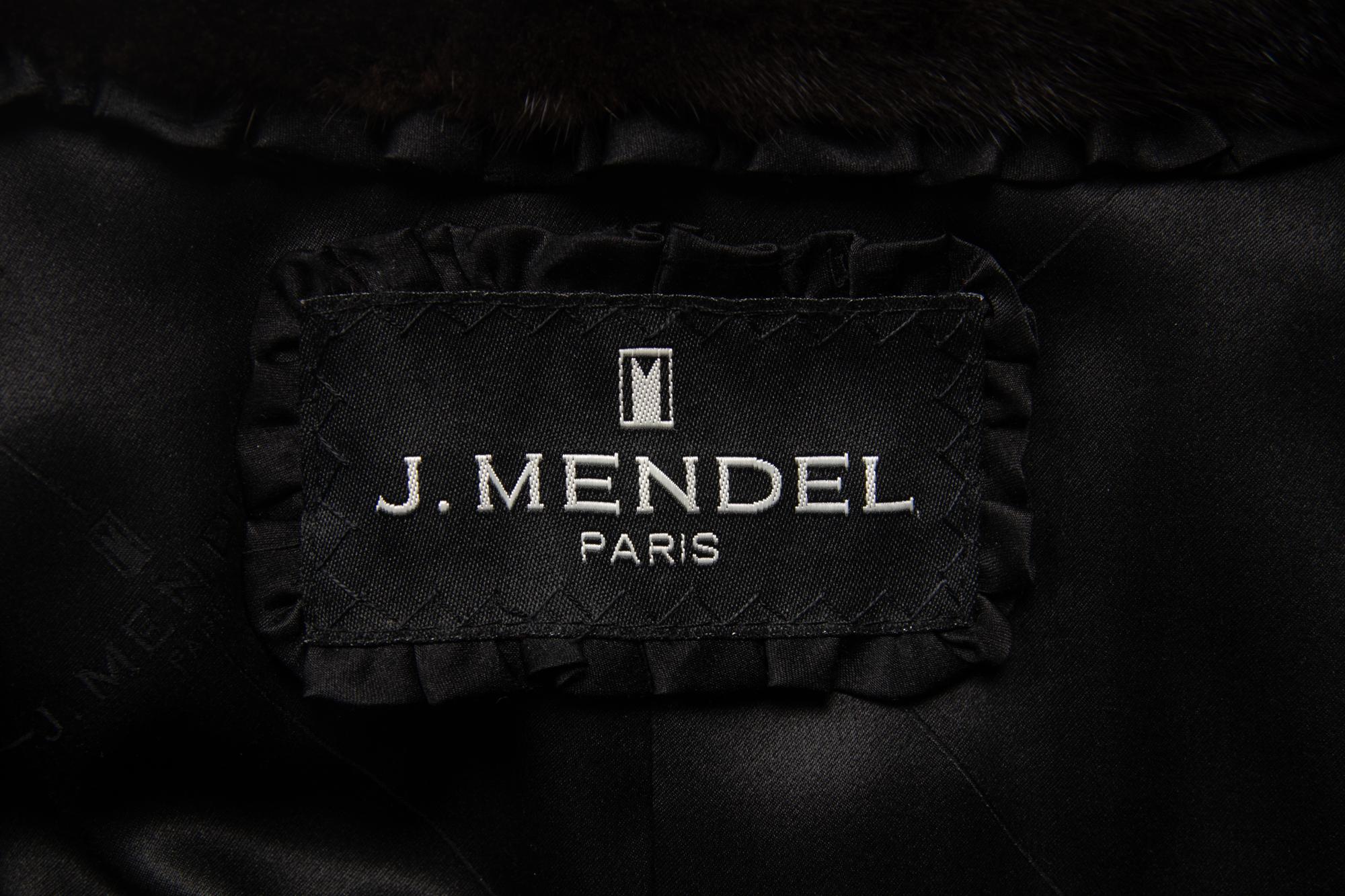 J. Mendel Ranch Mink Full-Length Coat