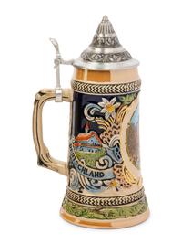 A Group of Four Beer Steins