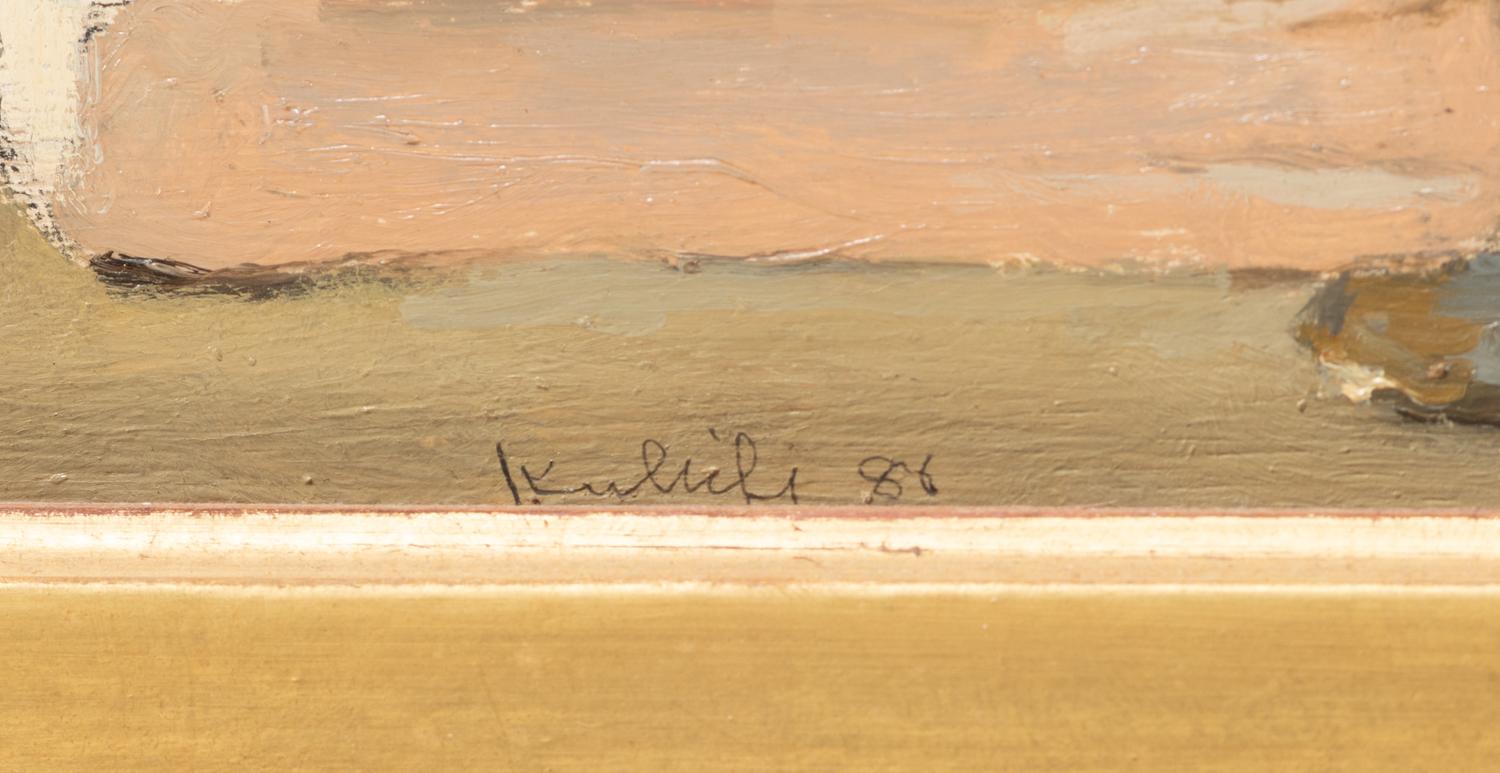 Still Life after John F. Peto: Books and Ink Bottle , 1980