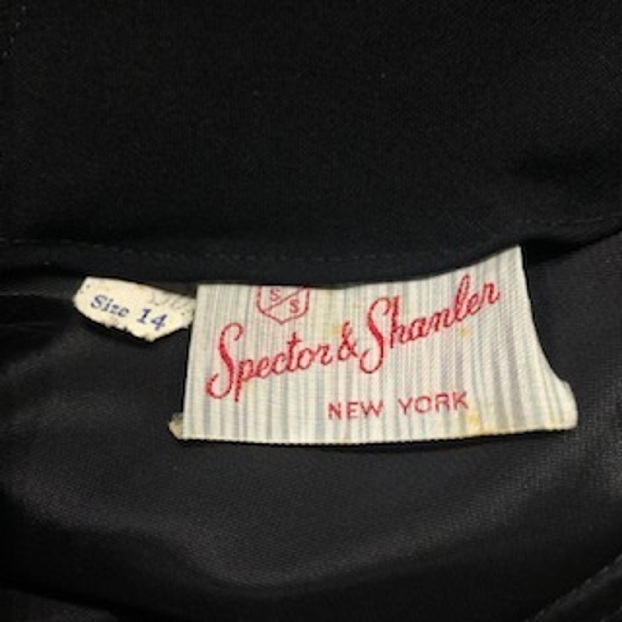 Spector and Shanler Vintage Dress, 1950-60s