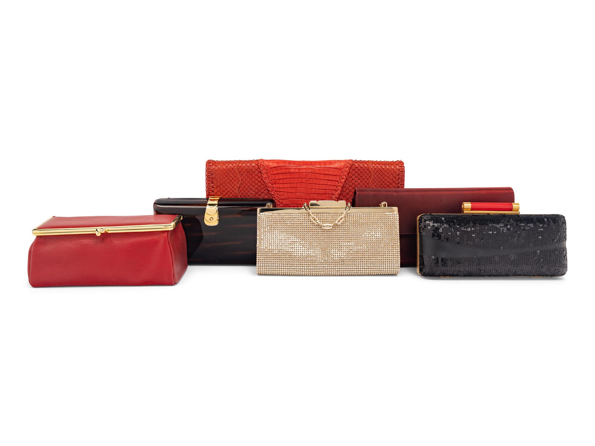 A Group of Six Designer Clutches