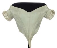 Three Silk Evening Bodices, 1850-60
