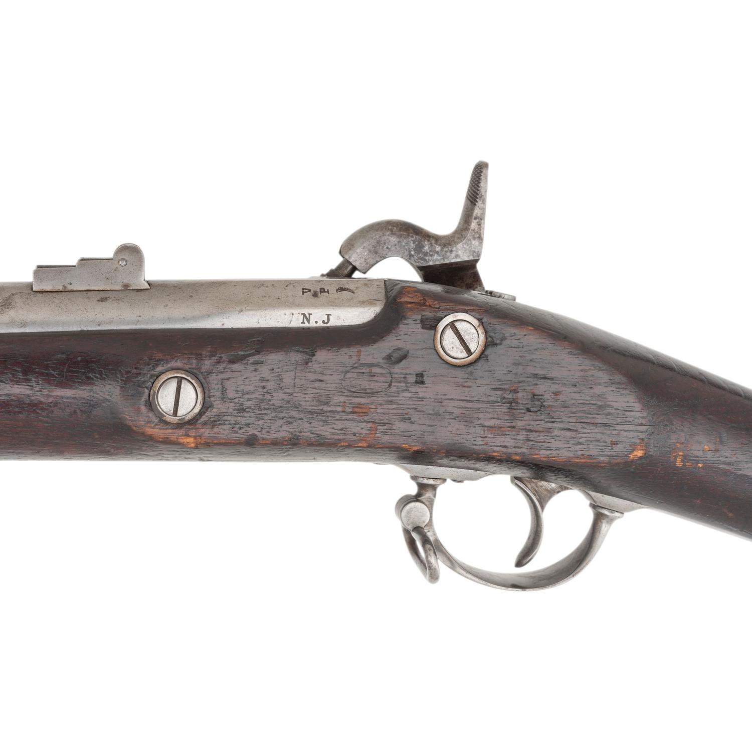 Milbury Marked US Contract Model 1861 Rifle Musket with New Jersey Surcharge